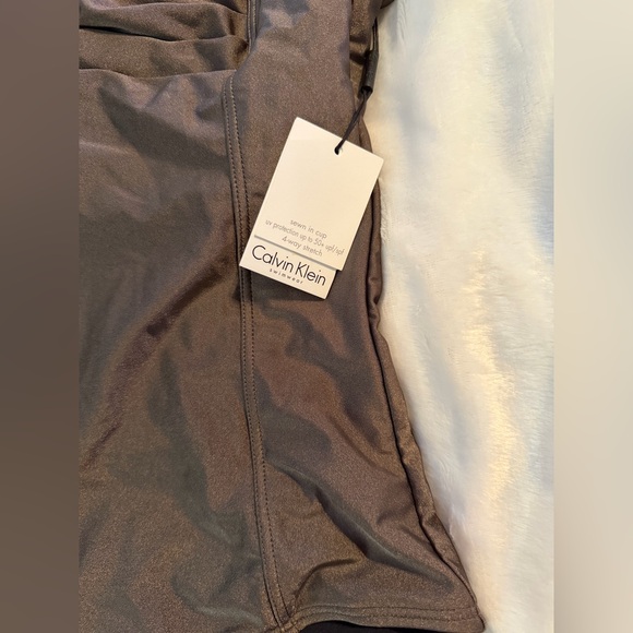 Calvin Klein Brown One-Piece Swimsuit - Picture 7 of 10